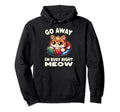 Reading Book Cat Library Reading Hoodie - Minimalist Print Men Women - T-Shirt, Sweatshirt, Hoodie