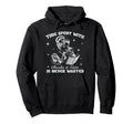 Book Lovers Time Spent Books And Cats Hoodie - Custom Art Print for Adults - T-Shirt, Sweatshirt, Hoodie