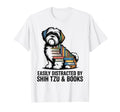 Shih Tzu Dog Shihtzu Dog Books Nerds T-Shirt - Streetwear Style Unisex - T-Shirt, Sweatshirt, Hoodie