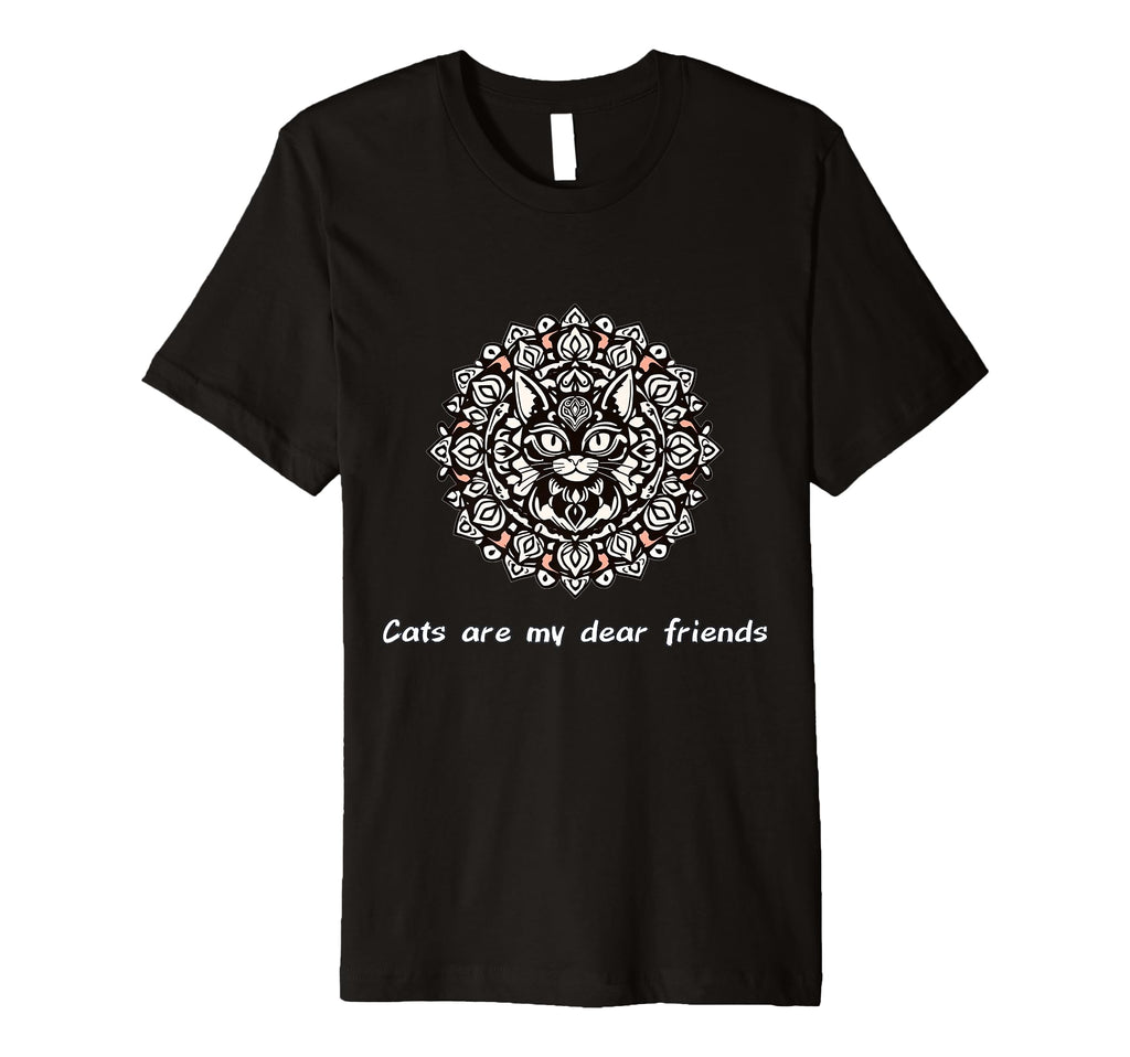 Cats Are My Best Friends Sacred Animals T-Shirt - Trendy Graphic Unisex - T-Shirt, Sweatshirt, Hoodie