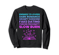 Bibliophile Romance Book Genre Sweatshirt - Trendy Graphic Unisex - T-Shirt, Sweatshirt, Hoodie