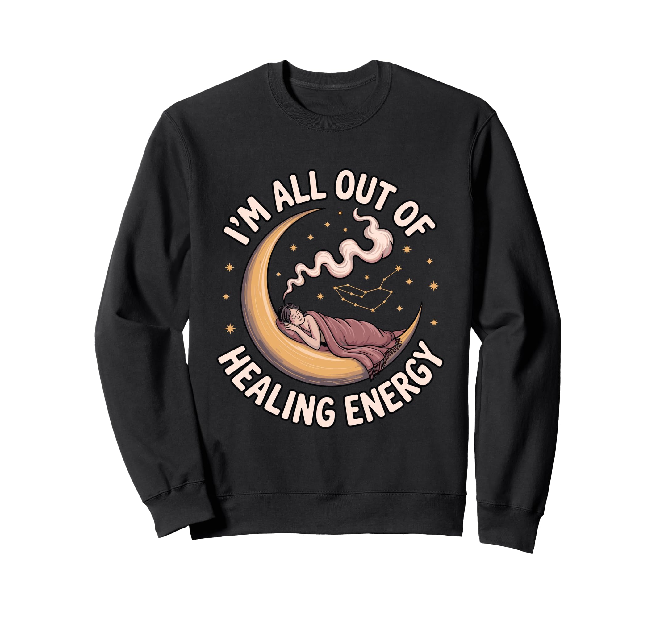 Im All Out Healing Energy Sweatshirt - Casual Everyday Wear for Adults - T-Shirt, Sweatshirt, Hoodie