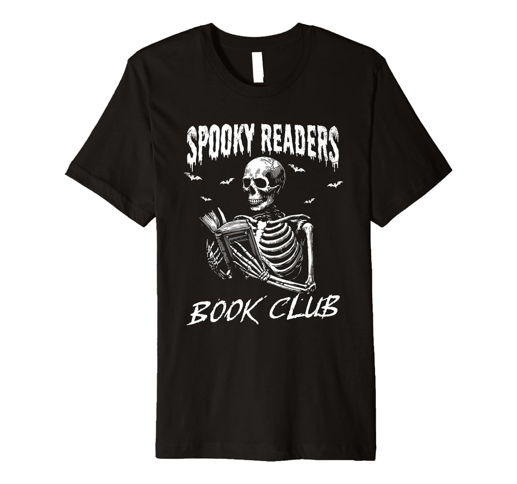 Reading Bookworm Bookish Skeleton T-Shirt - Custom Art Print Men Women - T-Shirt, Sweatshirt, Hoodie