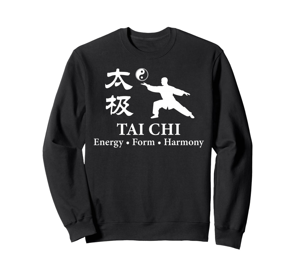 Tai Chi Martial Arts Yin Yang Body Sweatshirt - Novelty Apparel for Adults - T-Shirt, Sweatshirt, Hoodie