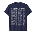 Coping Skills Mental Health Awareness T-Shirt - Trendy Graphic for Adults - T-Shirt, Sweatshirt, Hoodie