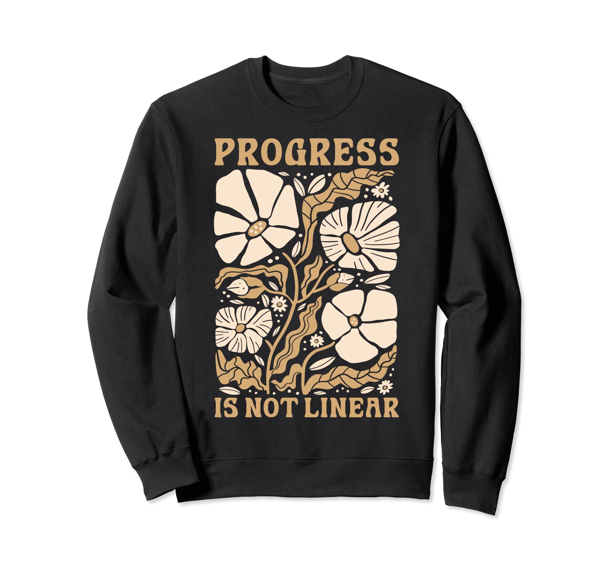 Progress Is Not Linear Sped Teacher Sweatshirt - Trendy Graphic for Adults - T-Shirt, Sweatshirt, Hoodie