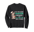 Bookworm Dragon Fantasy Book Sweatshirt - Casual Everyday Wear Men Women - T-Shirt, Sweatshirt, Hoodie