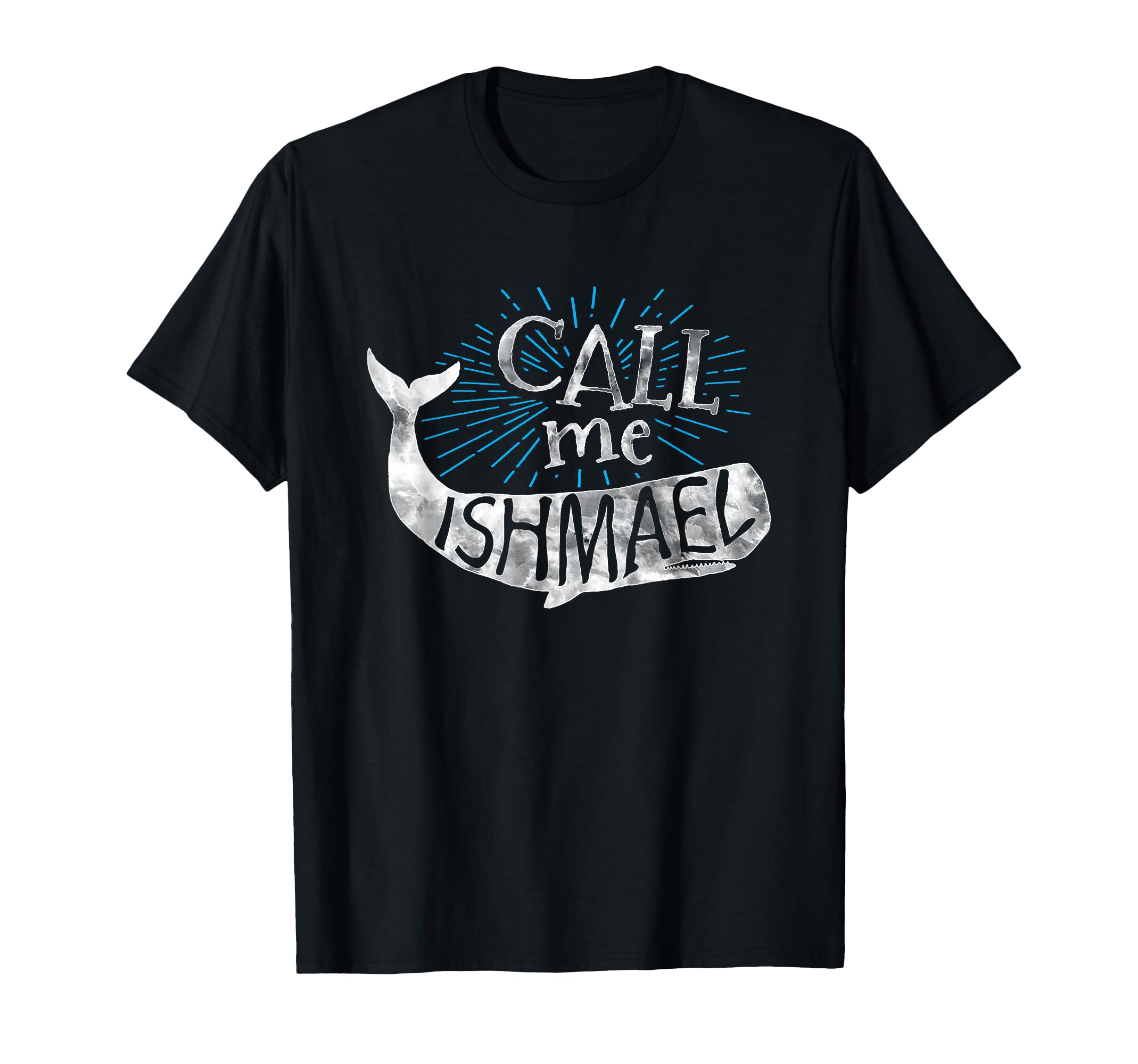 Call Me Ishmael Book Whale Lovers T-Shirt - Custom Art Print for Adults - T-Shirt, Sweatshirt, Hoodie