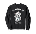 Funny Reading Nerd Cat Book Lover Sweatshirt - Novelty Apparel Men Women - T-Shirt, Sweatshirt, Hoodie