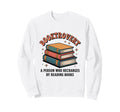 Booktrovert Person Who Recharges Sweatshirt - Minimalist Print for Adults - T-Shirt, Sweatshirt, Hoodie