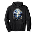 Moon Meditation Lunar Mindfulness Hoodie - Custom Art Print Men Women - T-Shirt, Sweatshirt, Hoodie