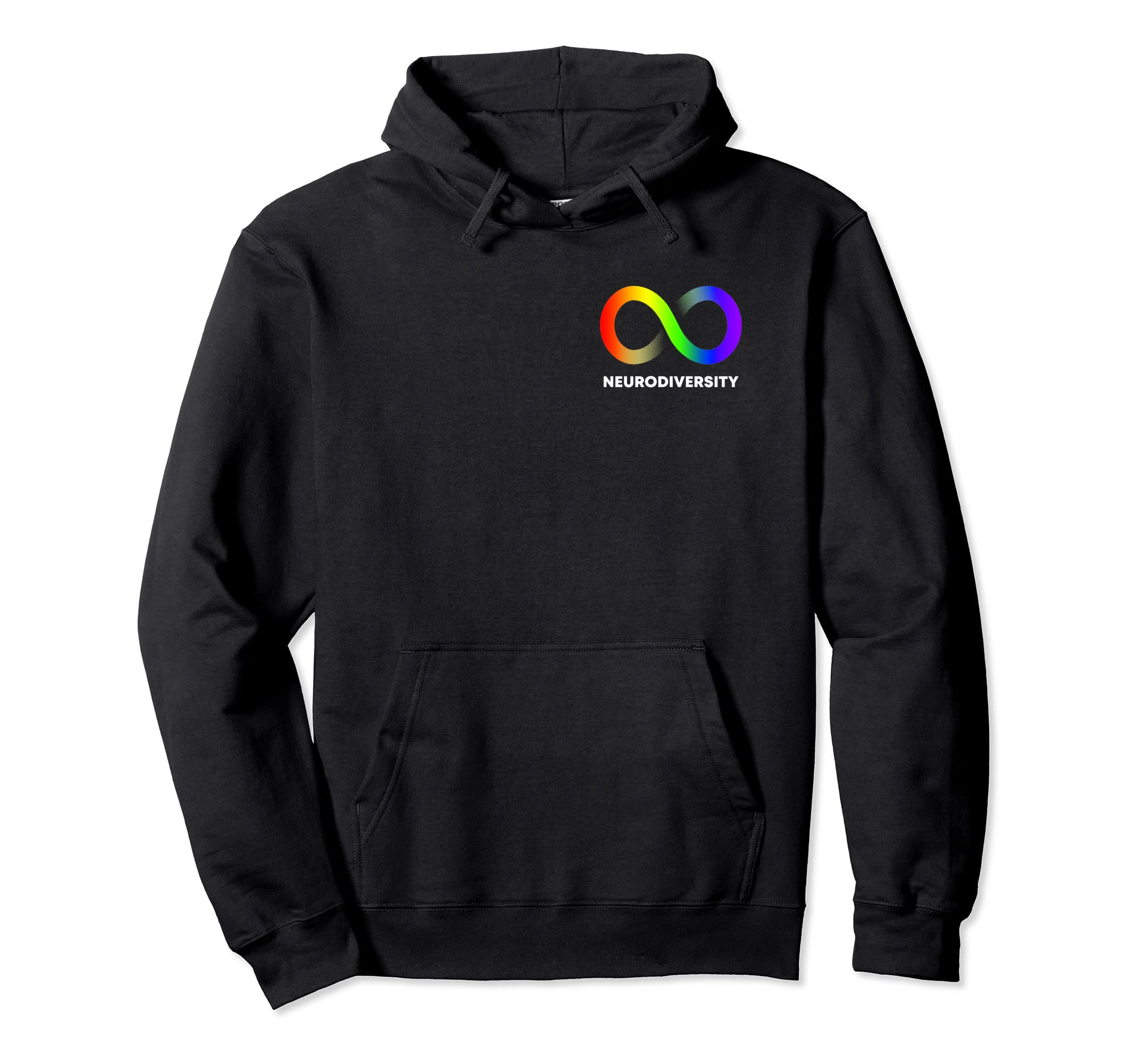 Embrace Neurodiversity Autism Adhd Asd Hoodie - Graphic Print Unisex - T-Shirt, Sweatshirt, Hoodie
