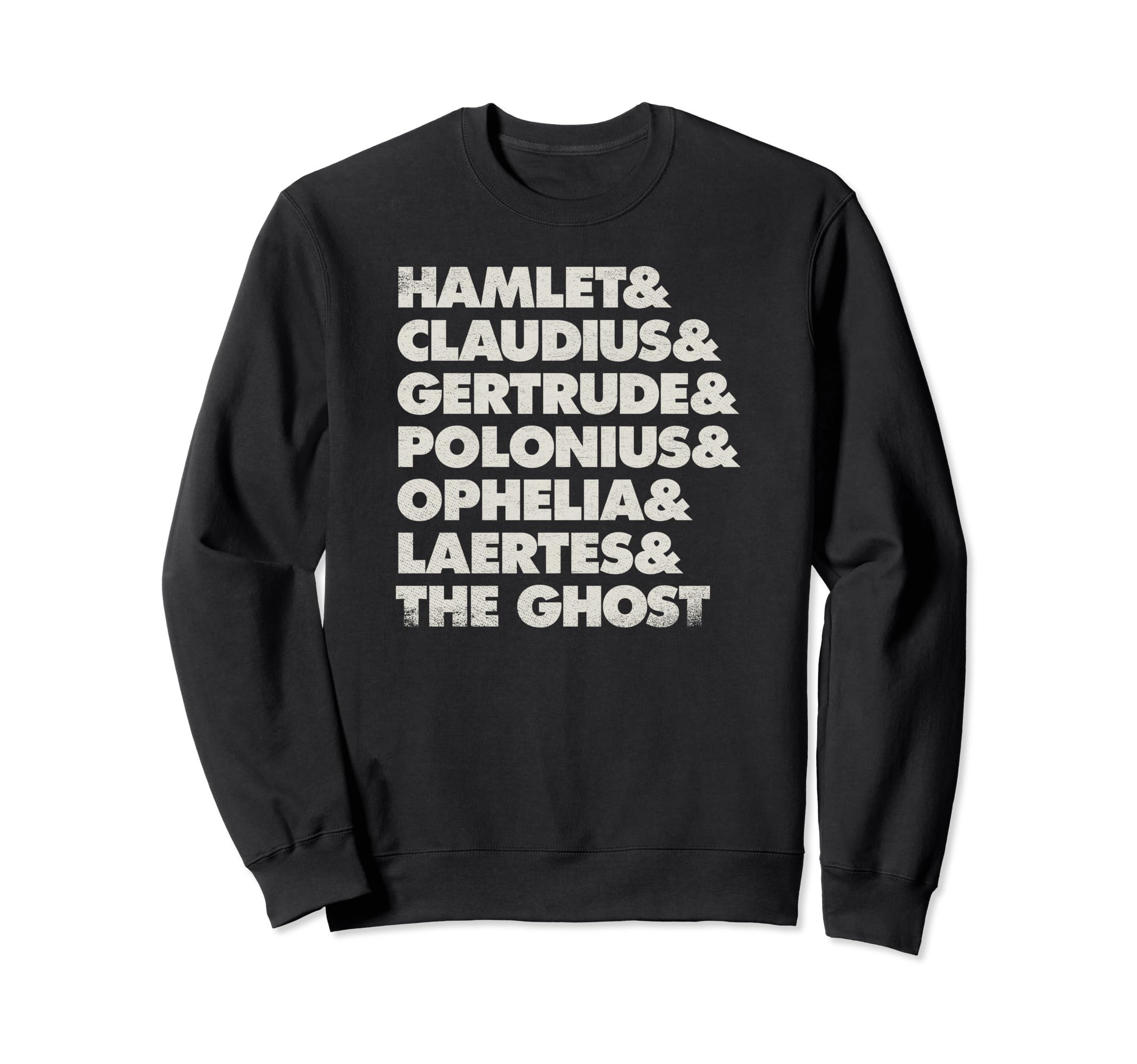 Shakespeare Bard O Hamlet Sweatshirt - Minimalist Print Men Women - T-Shirt, Sweatshirt, Hoodie