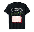 My Weekend Is Fully Booked Book T-Shirt - Casual Everyday Wear for Adults - T-Shirt, Sweatshirt, Hoodie