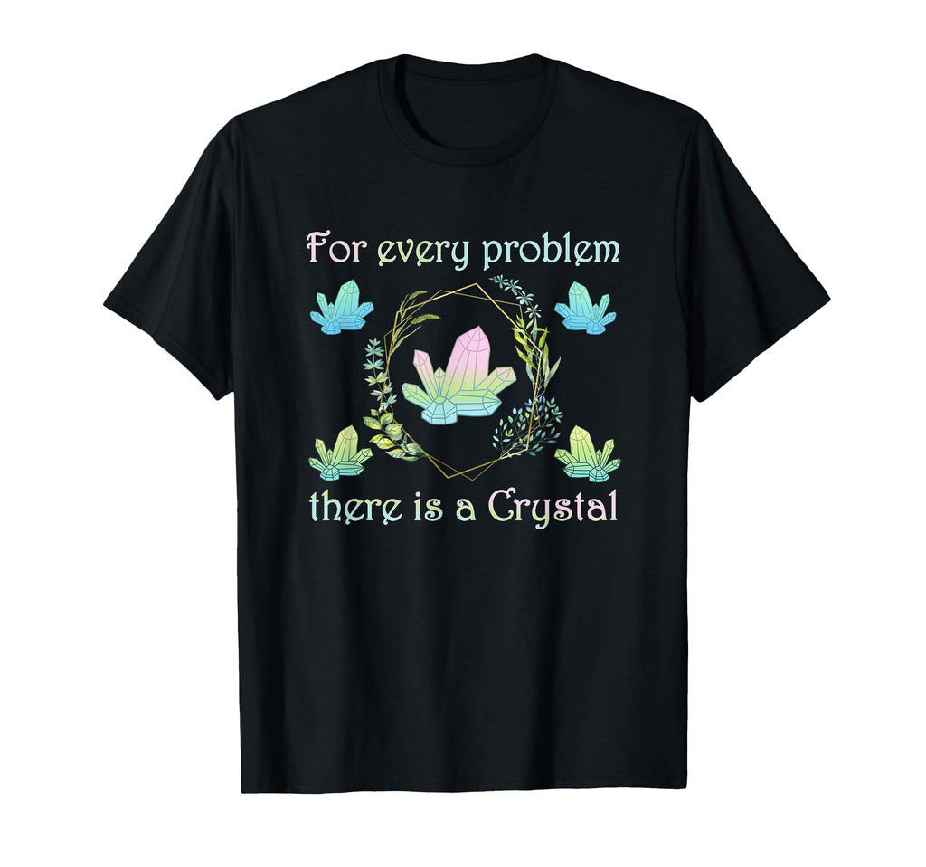 Spiritual Healing Crystals Energy Yoga T-Shirt - Graphic Print for Adults - T-Shirt, Sweatshirt, Hoodie