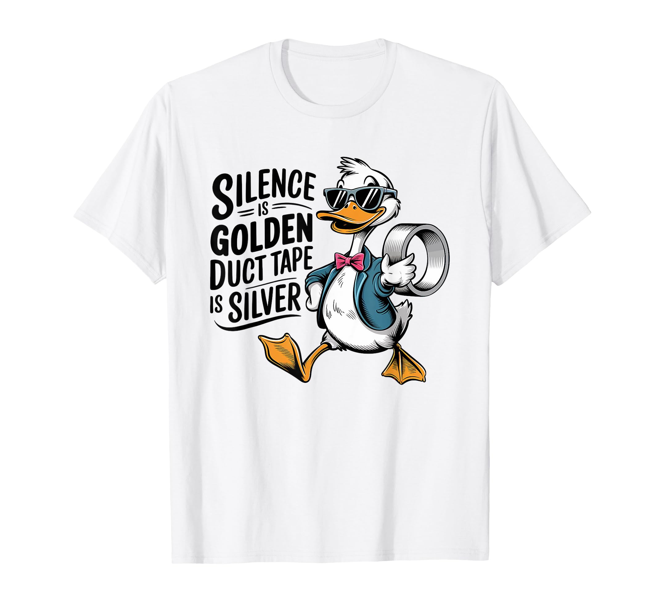 Sarcastic Duck Funny Introvert Duct T-Shirt - Custom Art Print Men Women - T-Shirt, Sweatshirt, Hoodie