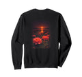Lotus Lake Sunset Spiritual Calm Sweatshirt - Unique Graphic Unisex - T-Shirt, Sweatshirt, Hoodie
