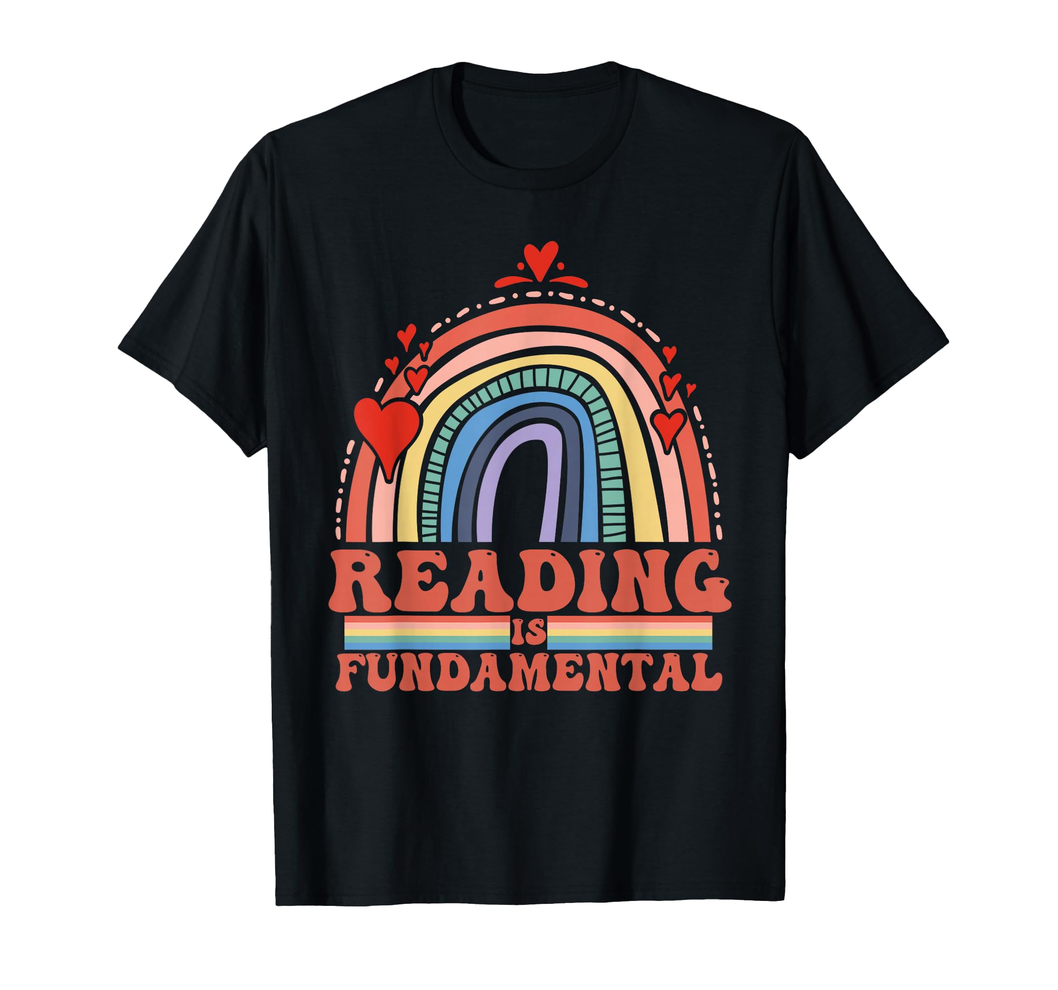 Reading Is Fundamental Geeky T-Shirt - Casual Everyday Wear Unisex - T-Shirt, Sweatshirt, Hoodie