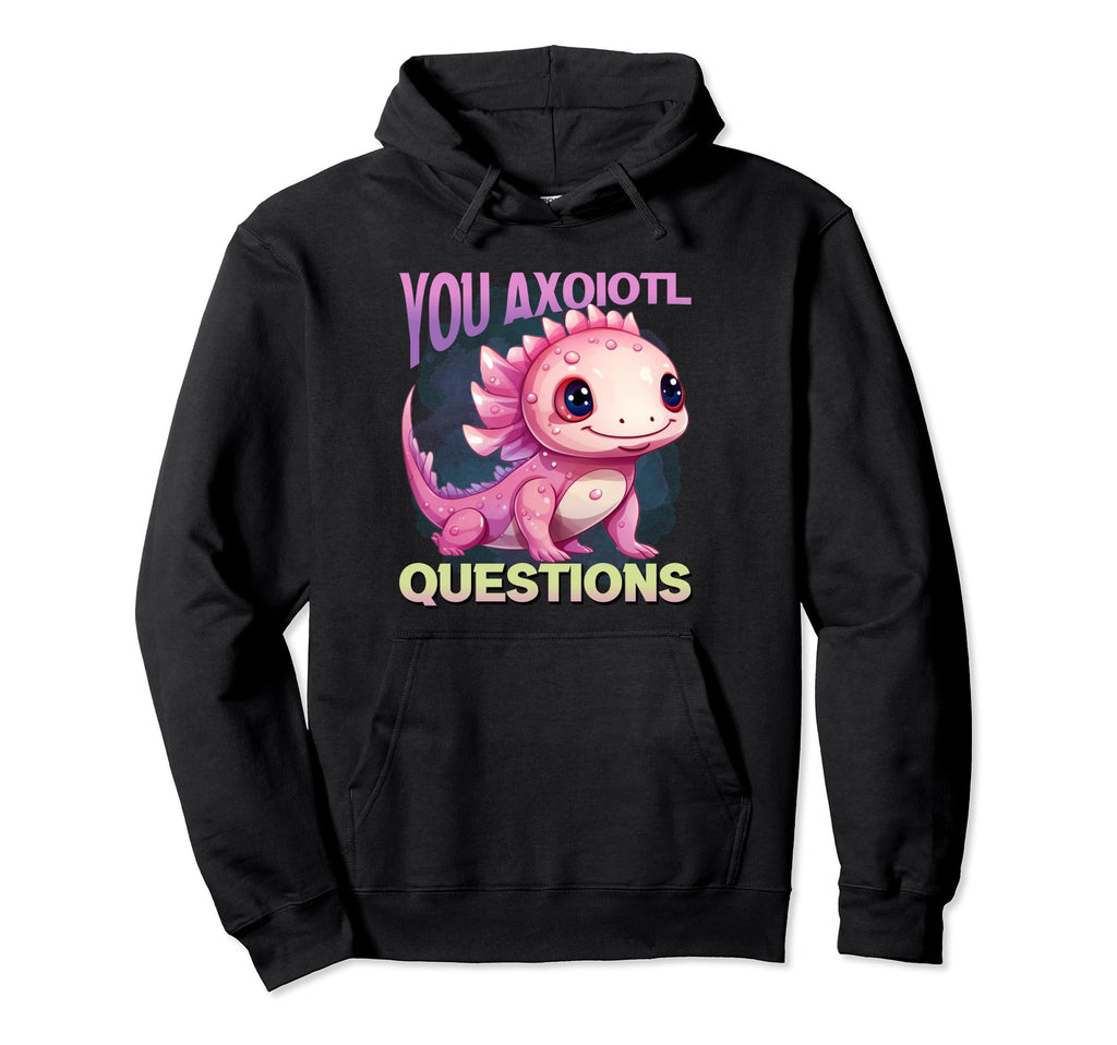 Axolotl Bookshelf Readsolotl Bookish Hoodie - Aesthetic Graphic Men Women - T-Shirt, Sweatshirt, Hoodie