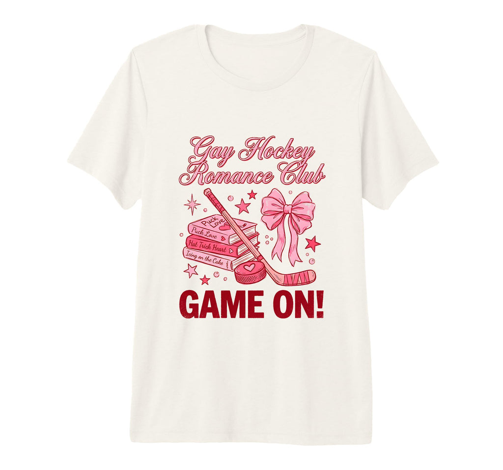 Gay Hockey Romance Club Bookish Smutty T-Shirt - Streetwear Style Unisex - T-Shirt, Sweatshirt, Hoodie