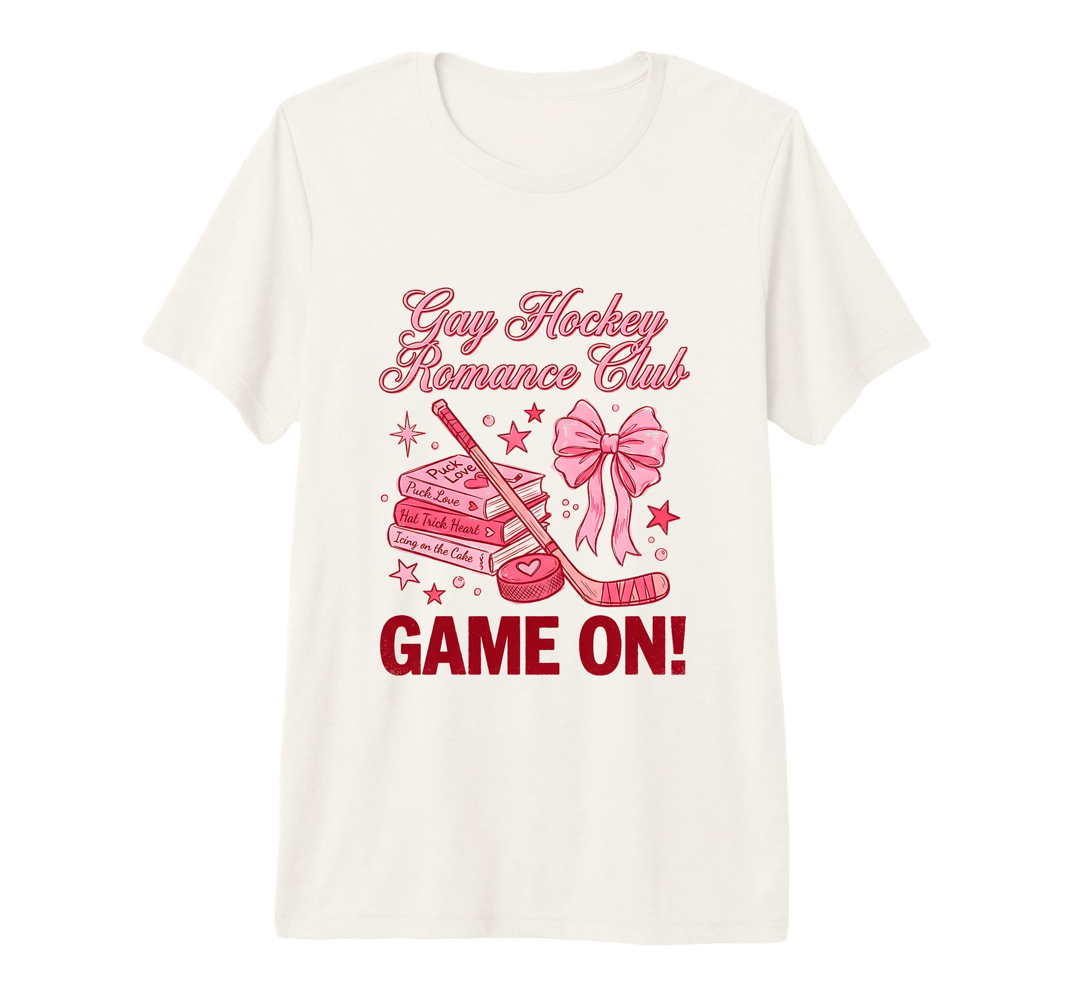 Gay Hockey Romance Club Bookish Smutty T-Shirt - Streetwear Style Unisex - T-Shirt, Sweatshirt, Hoodie