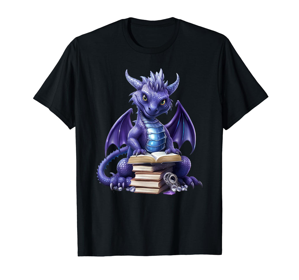 Chinese Year Dragon Dragon Books T-Shirt - Casual Everyday Wear for Adults - T-Shirt, Sweatshirt, Hoodie