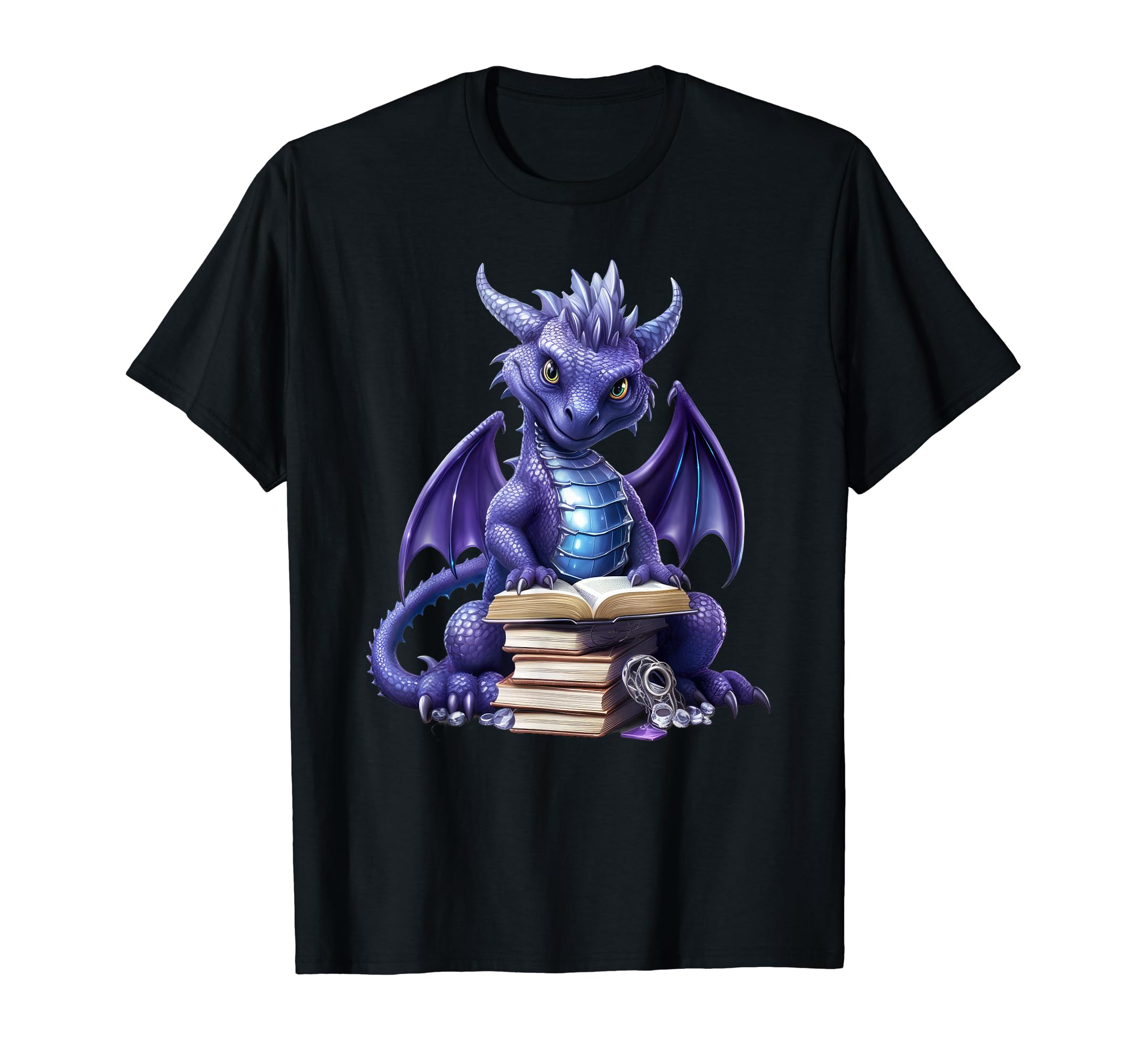 Chinese Year Dragon Dragon Books T-Shirt - Casual Everyday Wear for Adults - T-Shirt, Sweatshirt, Hoodie