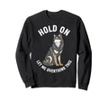 Wolf Overthinker Hold Let Me Sweatshirt - Custom Art Print for Adults - T-Shirt, Sweatshirt, Hoodie
