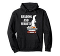 Reading And Ferrets Book Literature Hoodie - Unique Graphic Unisex - T-Shirt, Sweatshirt, Hoodie