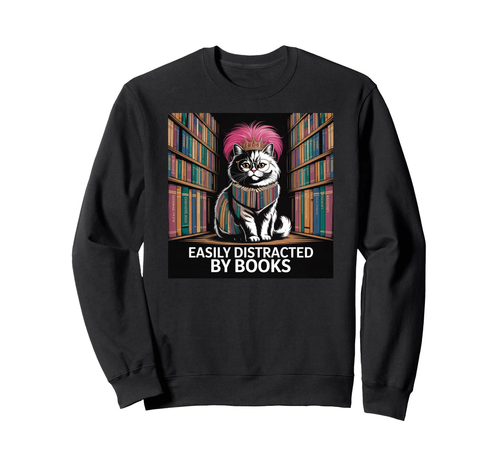 Books Nerds Lover Book Reader Womens Sweatshirt - Graphic Print Unisex - T-Shirt, Sweatshirt, Hoodie