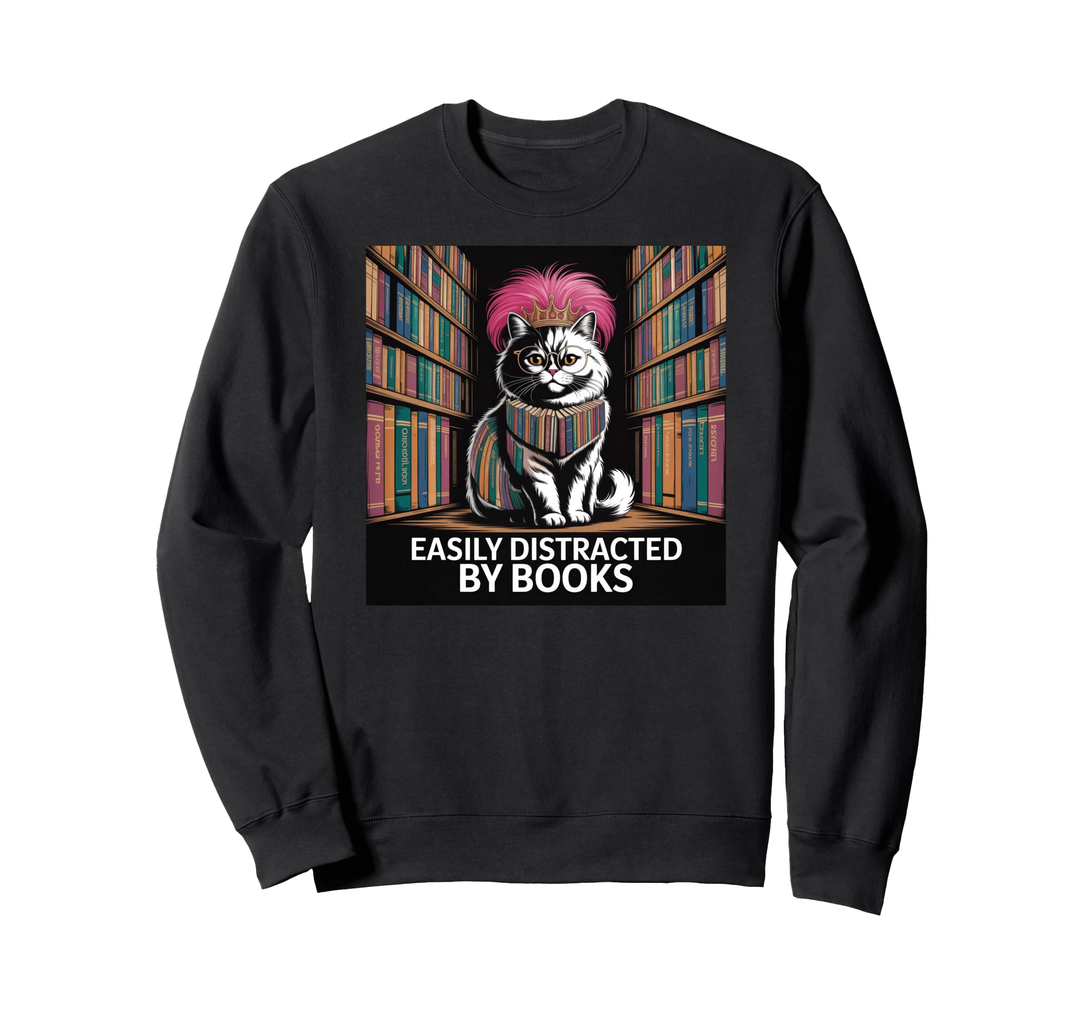 Books Nerds Lover Book Reader Womens Sweatshirt - Graphic Print Unisex - T-Shirt, Sweatshirt, Hoodie