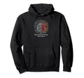 Colorful Rainbow Brain Neurodiversity Hoodie - Casual Everyday Wear Unisex - T-Shirt, Sweatshirt, Hoodie