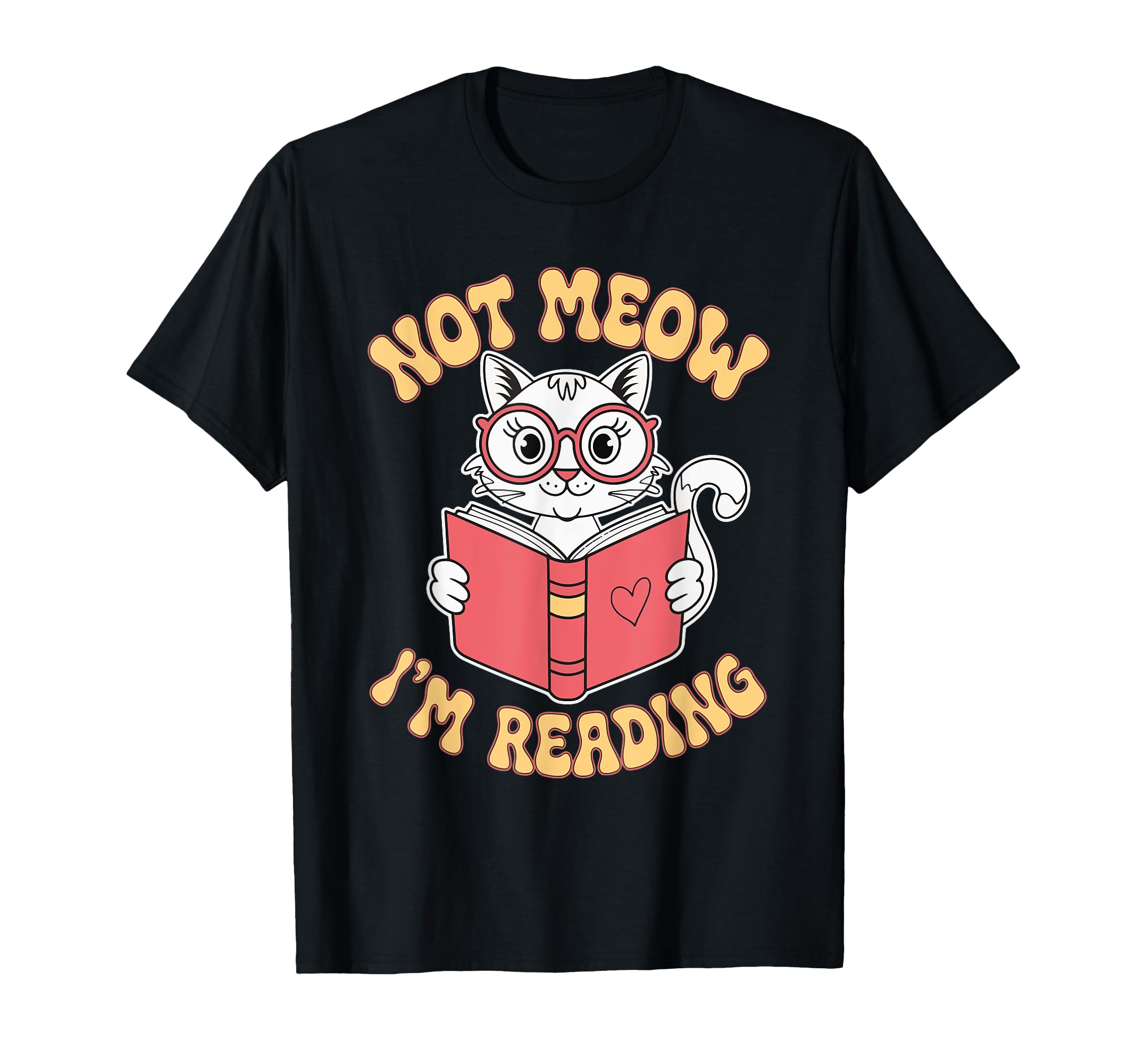 Cat Bookworm Bibliophile Reader Book Sweatshirt - Graphic Print for Adults - T-Shirt, Sweatshirt, Hoodie