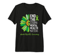 End Stigma Mental Health Matters T-Shirt - Aesthetic Graphic for Adults - T-Shirt, Sweatshirt, Hoodie
