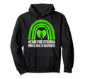 End Stigma Mental Health Awareness Hoodie - Novelty Apparel for Adults - T-Shirt, Sweatshirt, Hoodie