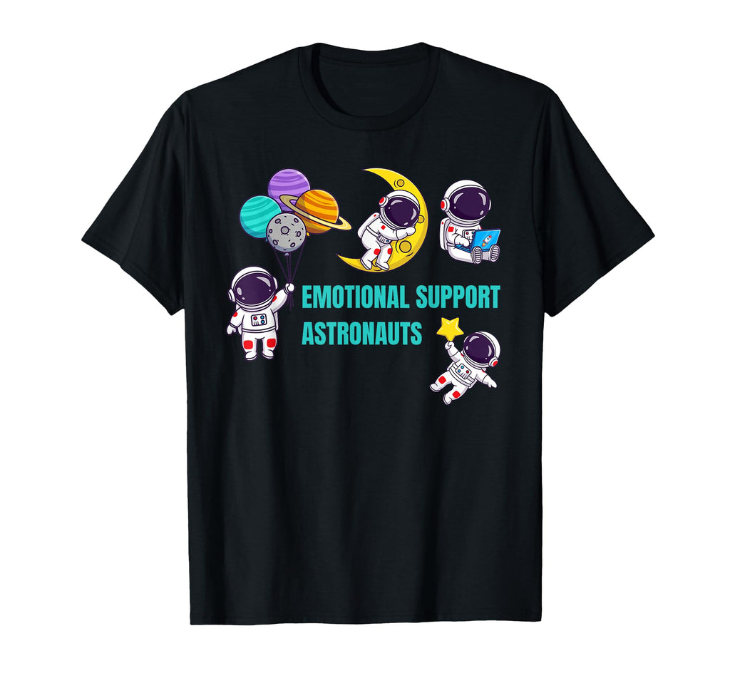 Funny Colorful Emotional Support T-Shirt - Novelty Apparel Unisex - T-Shirt, Sweatshirt, Hoodie