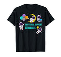 Funny Colorful Emotional Support T-Shirt - Novelty Apparel Unisex - T-Shirt, Sweatshirt, Hoodie