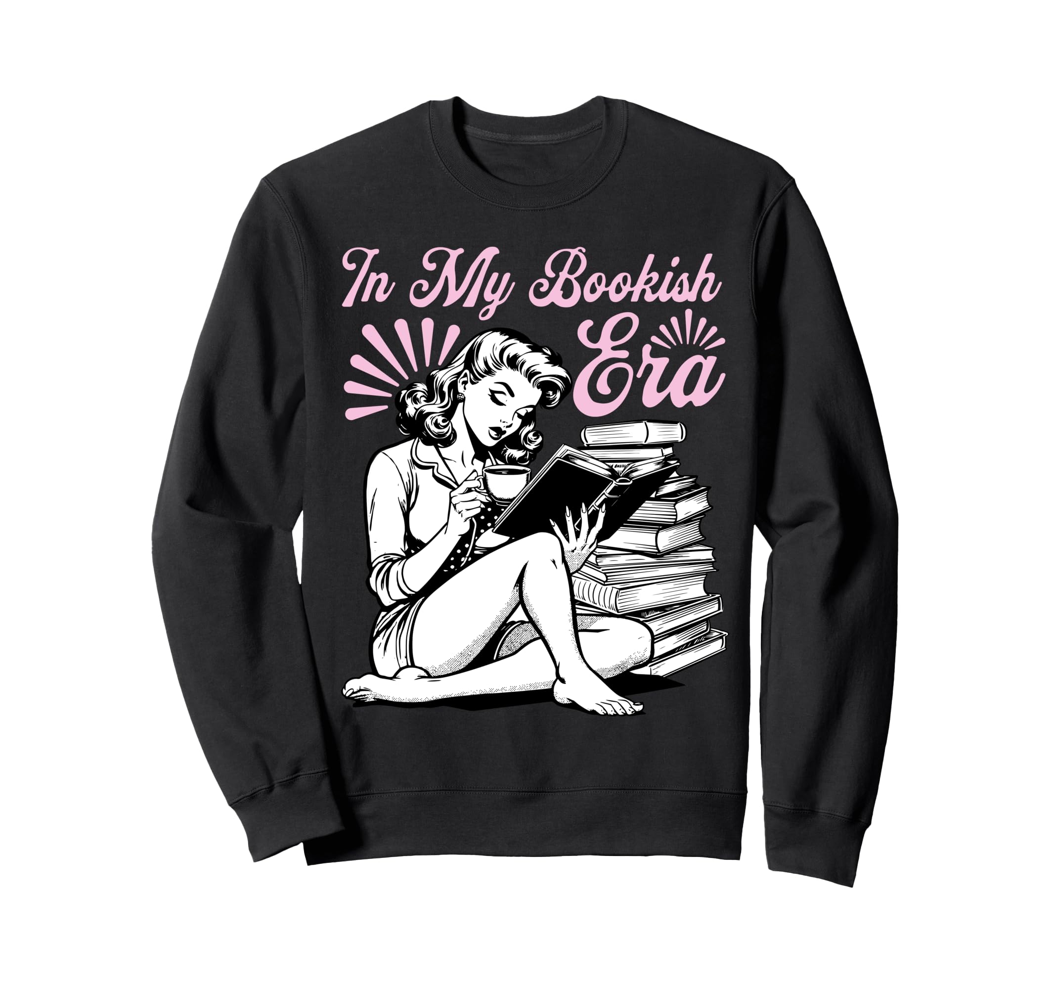 My Bookish Era Book Lover Sweatshirt - Novelty Apparel Men Women - T-Shirt, Sweatshirt, Hoodie