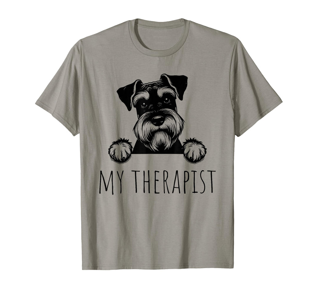Miniature Schnauzer Funny Dog Owner T-Shirt - Trendy Graphic Unisex - T-Shirt, Sweatshirt, Hoodie
