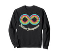 Autism Acceptance Infinity Symbol Sweatshirt - Novelty Apparel Unisex - T-Shirt, Sweatshirt, Hoodie