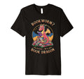 Librarian Gothic Book Dragon Bookworm T-Shirt - Streetwear Style Unisex - T-Shirt, Sweatshirt, Hoodie
