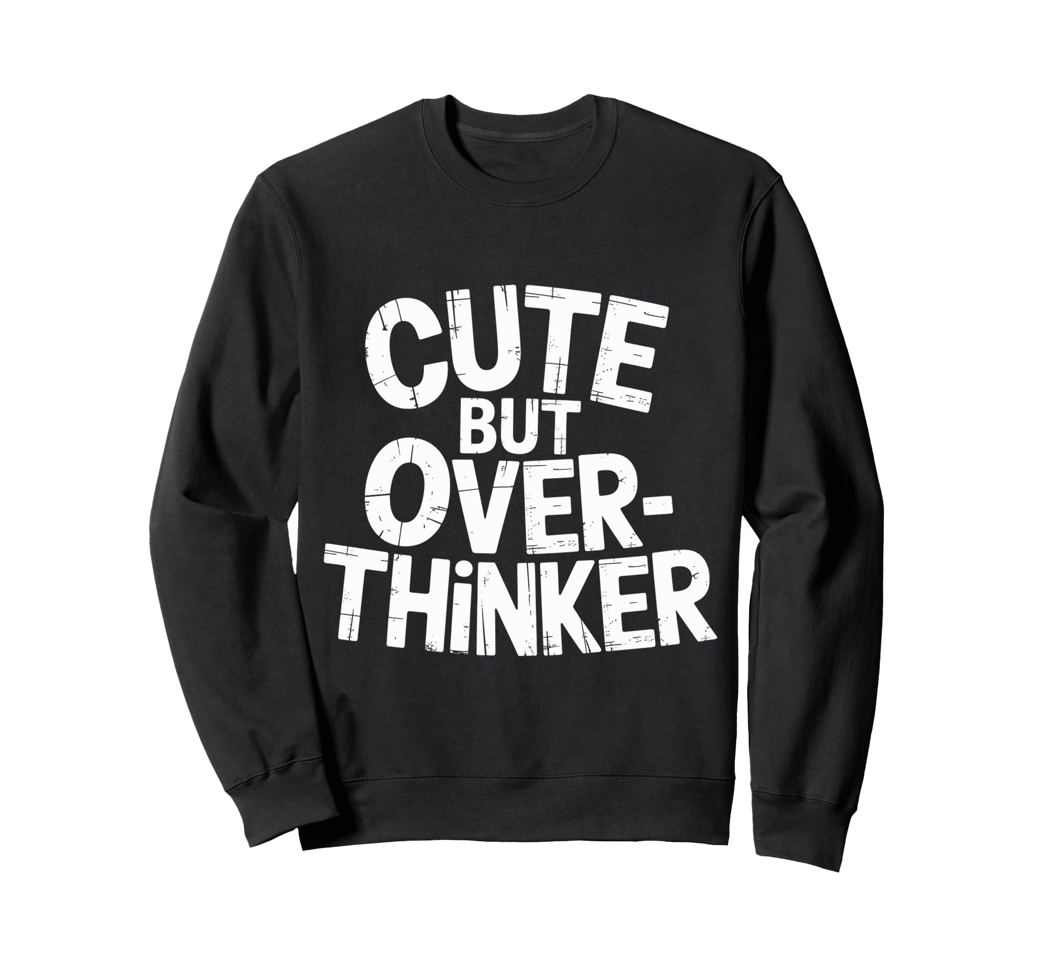 Overthinking Mind Self Awareness T-Shirt - Minimalist Print for Adults - T-Shirt, Sweatshirt, Hoodie