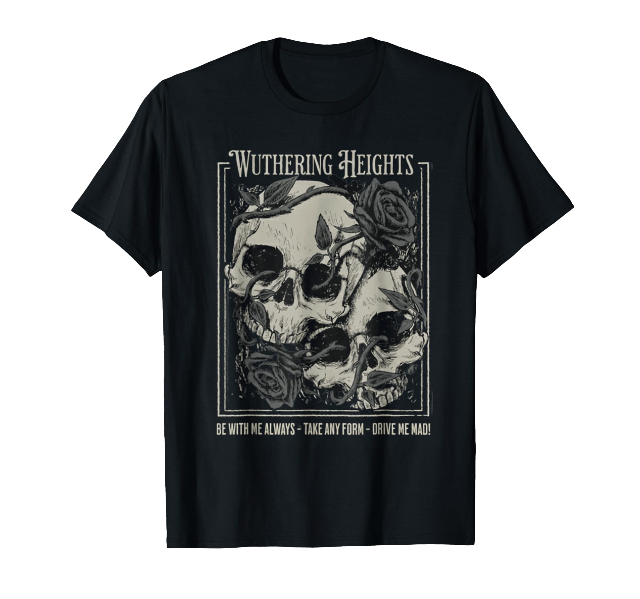Wuthering Heights Gothic Book Lover T-Shirt - Novelty Apparel Men Women - T-Shirt, Sweatshirt, Hoodie