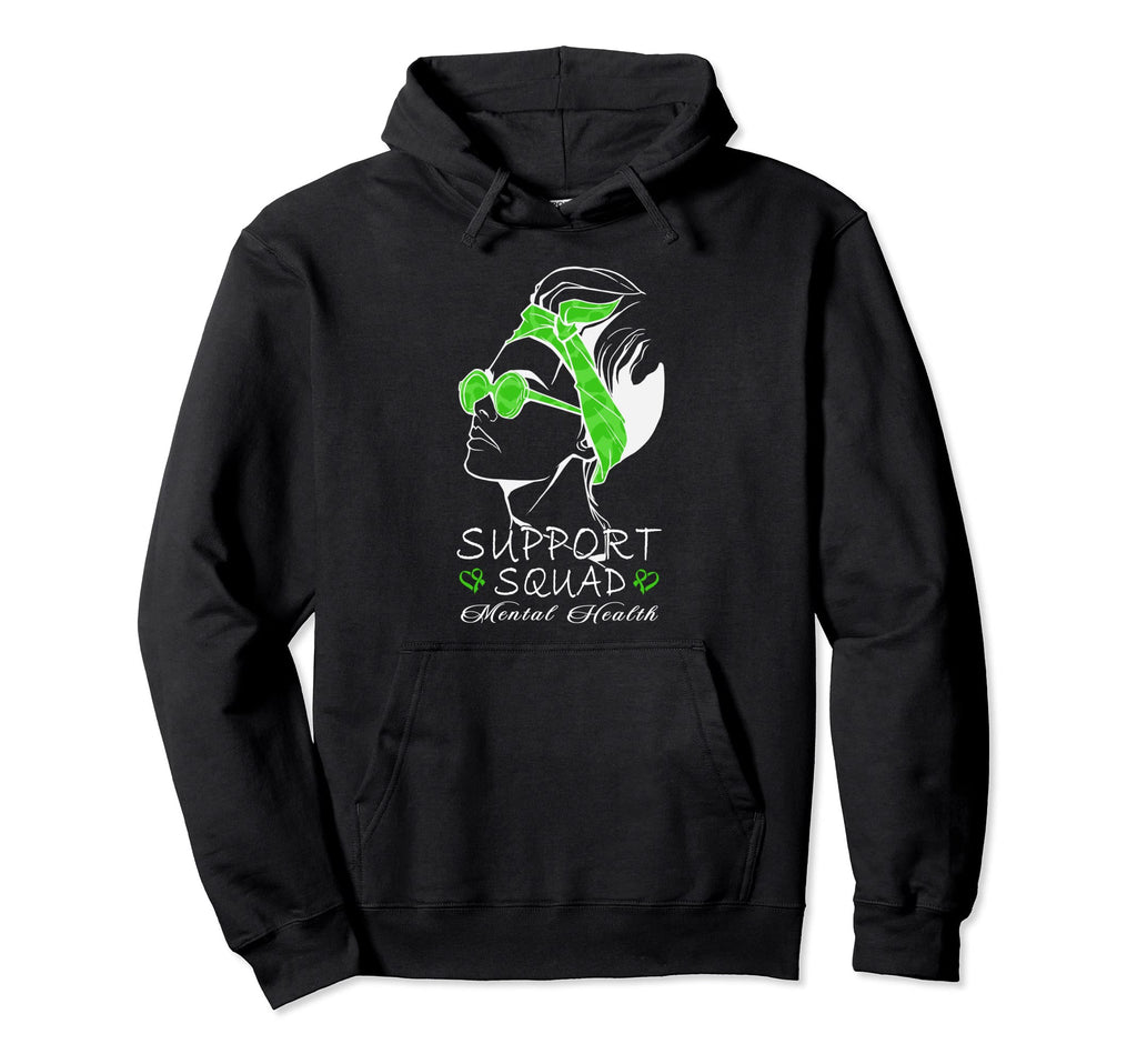 Sunglasses Bandana Green Wear Hoodie - Aesthetic Graphic Men Women - T-Shirt, Sweatshirt, Hoodie