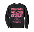 Bibliophile Romance Book Genre Sweatshirt - Trendy Graphic for Adults - T-Shirt, Sweatshirt, Hoodie