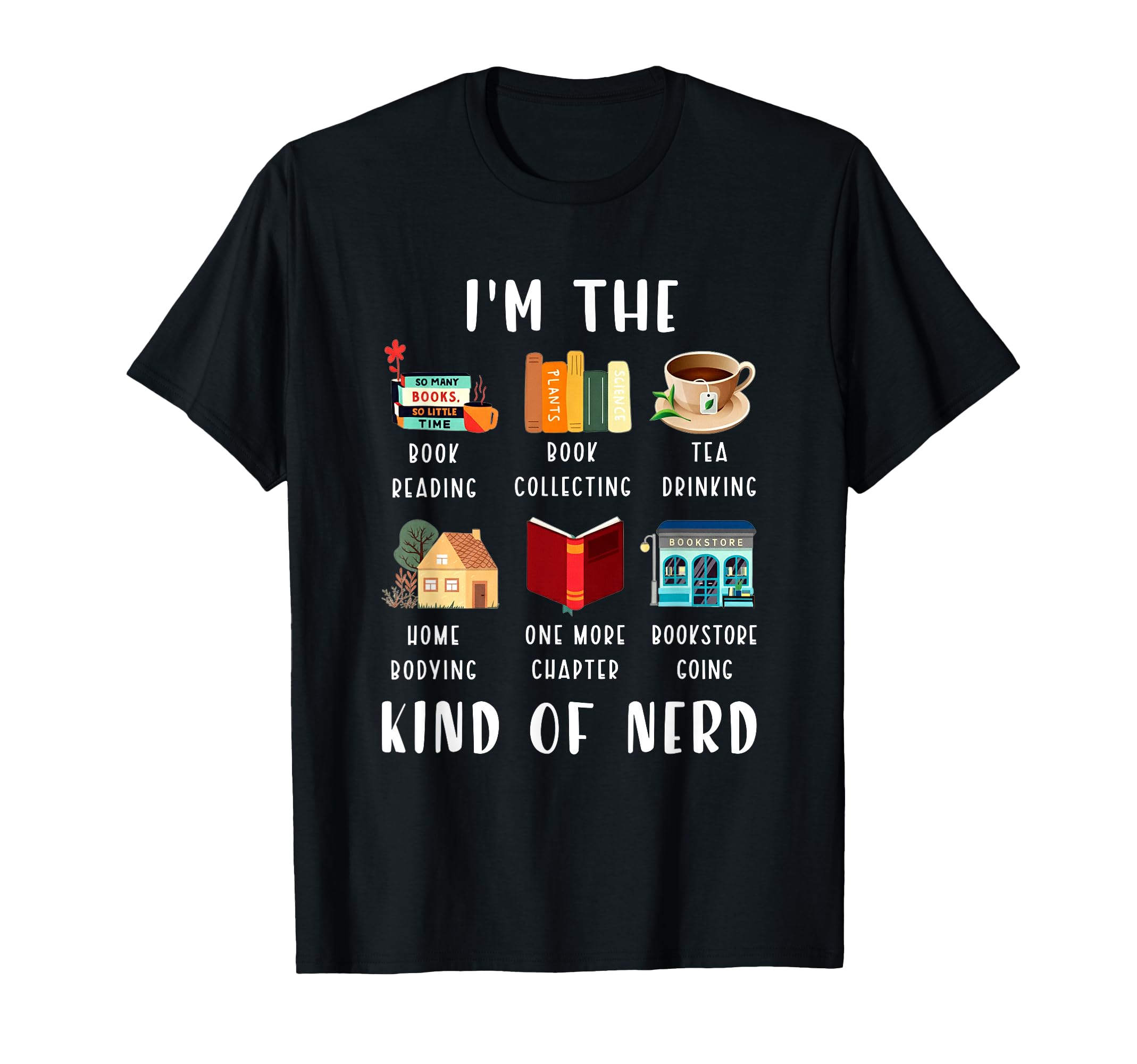 Im Kind Nerd Funny Book Lover T-Shirt - Fun Novelty Design for Adults - T-Shirt, Sweatshirt, Hoodie