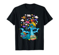 Dragon Reading Tree Books Dragon Book T-Shirt - Unique Graphic for Adults - T-Shirt, Sweatshirt, Hoodie