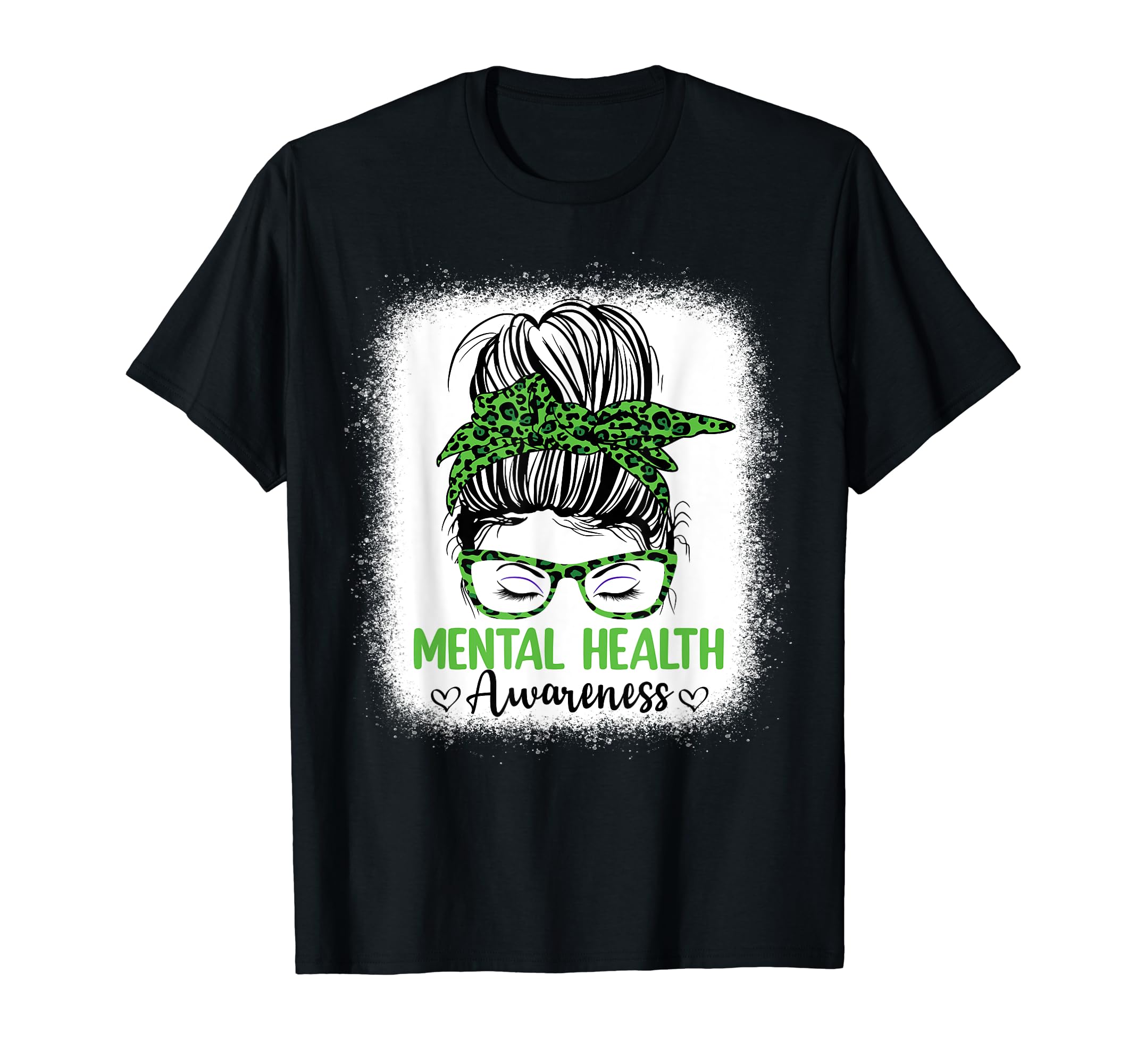 Rainbow May I Wear Green Mental Health T-Shirt - Unique Graphic Men Women - T-Shirt, Sweatshirt, Hoodie