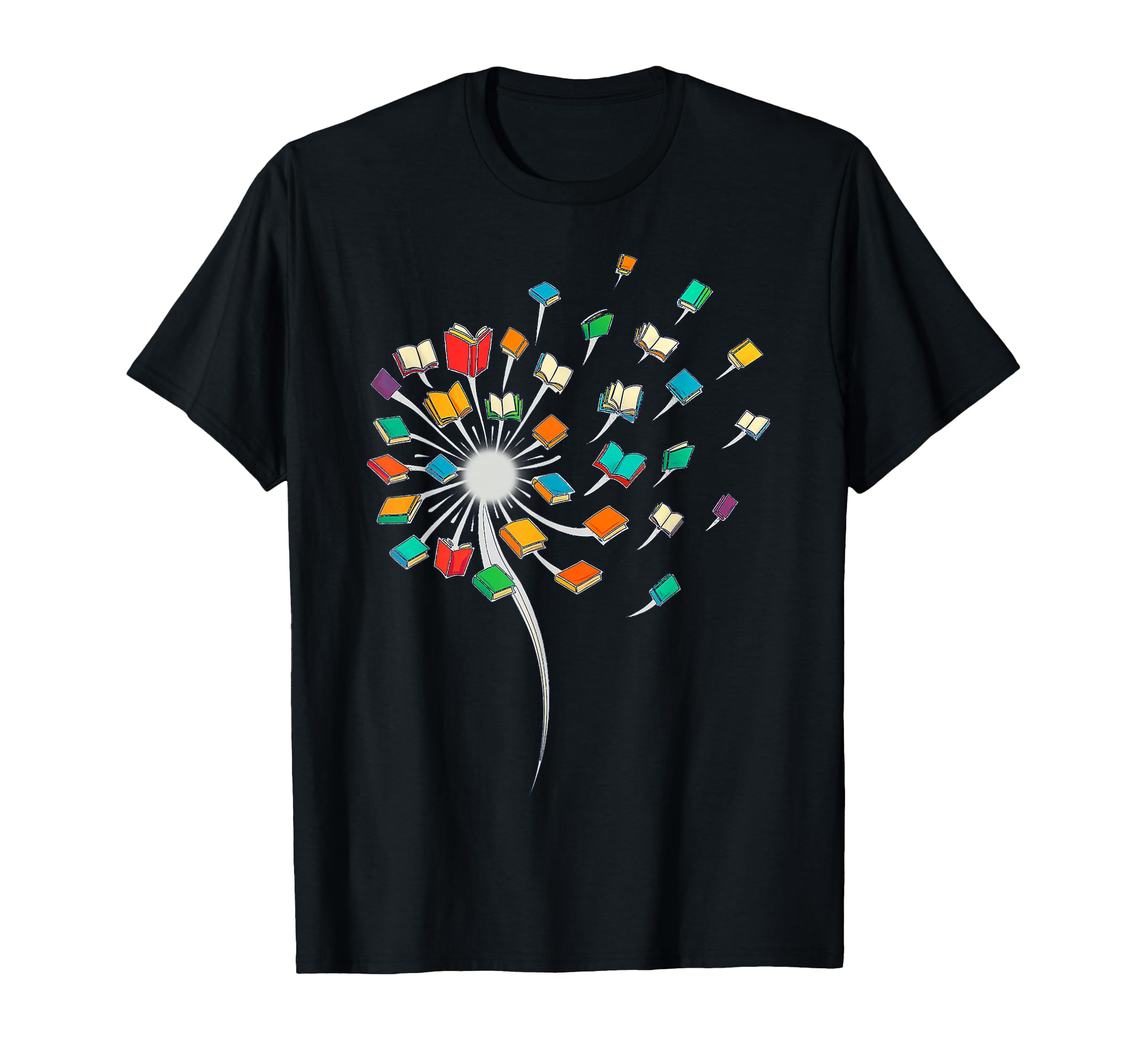 Dandelion Books Reader Book Nerd T-Shirt - Aesthetic Graphic Men Women - T-Shirt, Sweatshirt, Hoodie
