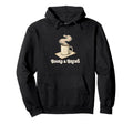 Books And Brews Coffee Reader Library Hoodie - Minimalist Print for Adults - T-Shirt, Sweatshirt, Hoodie